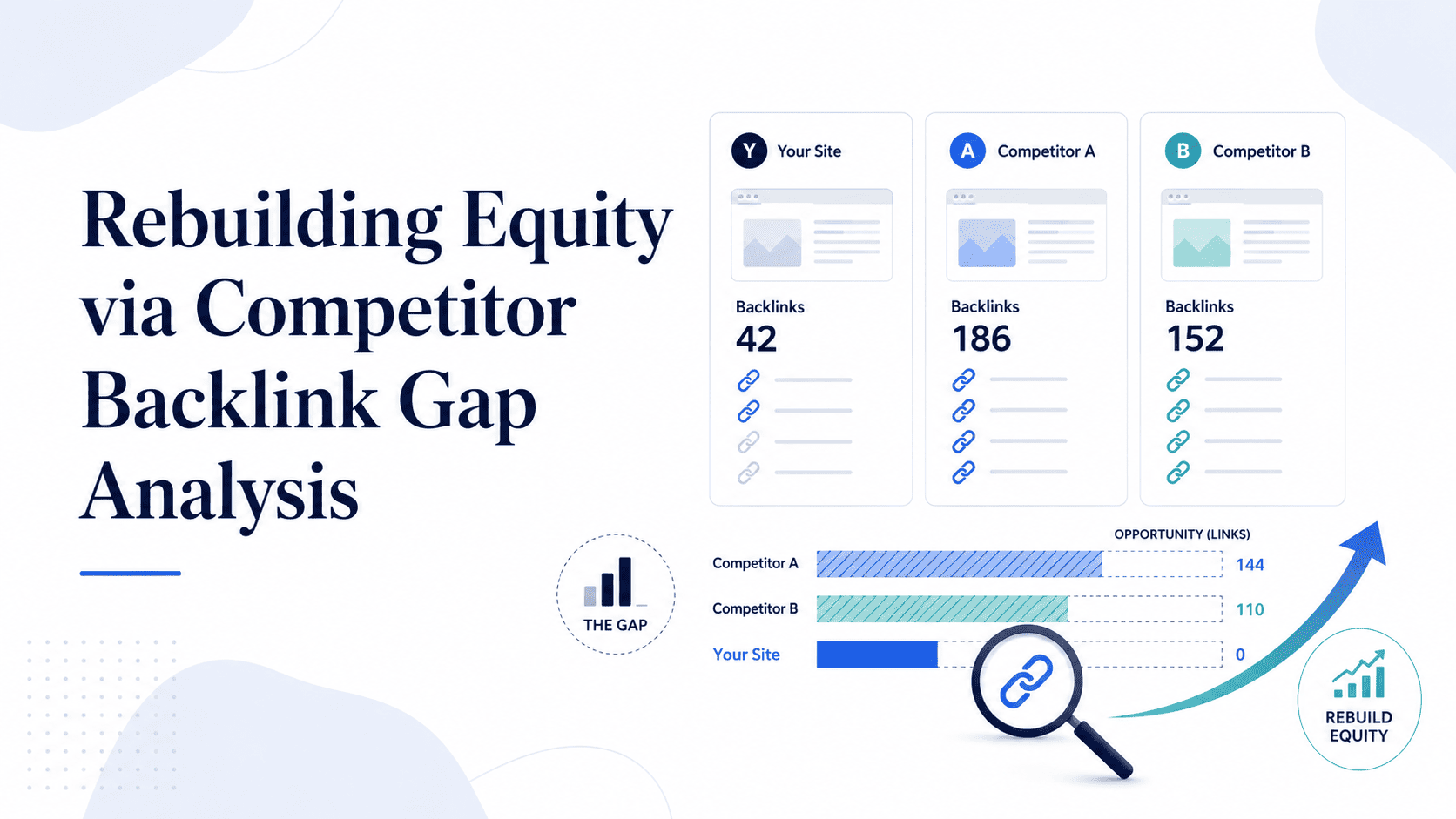 Rebuilding Equity via Competitor Backlink Gap Analysis