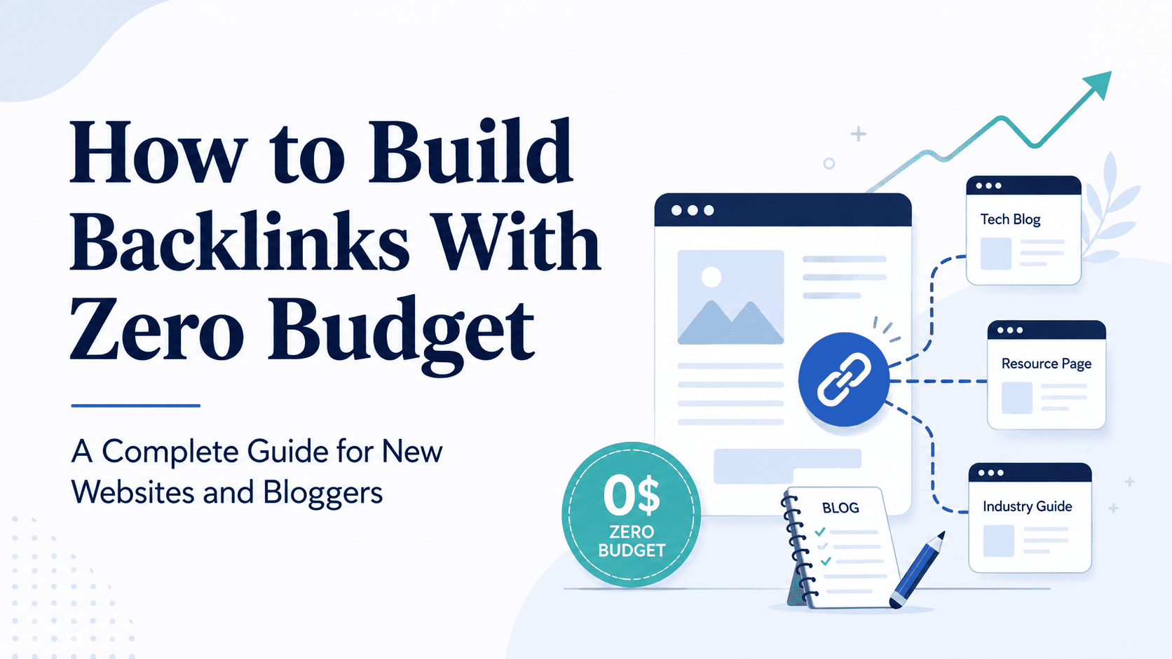 How to Build Backlinks With Zero Budget: A Complete Guide for New Websites and Bloggers